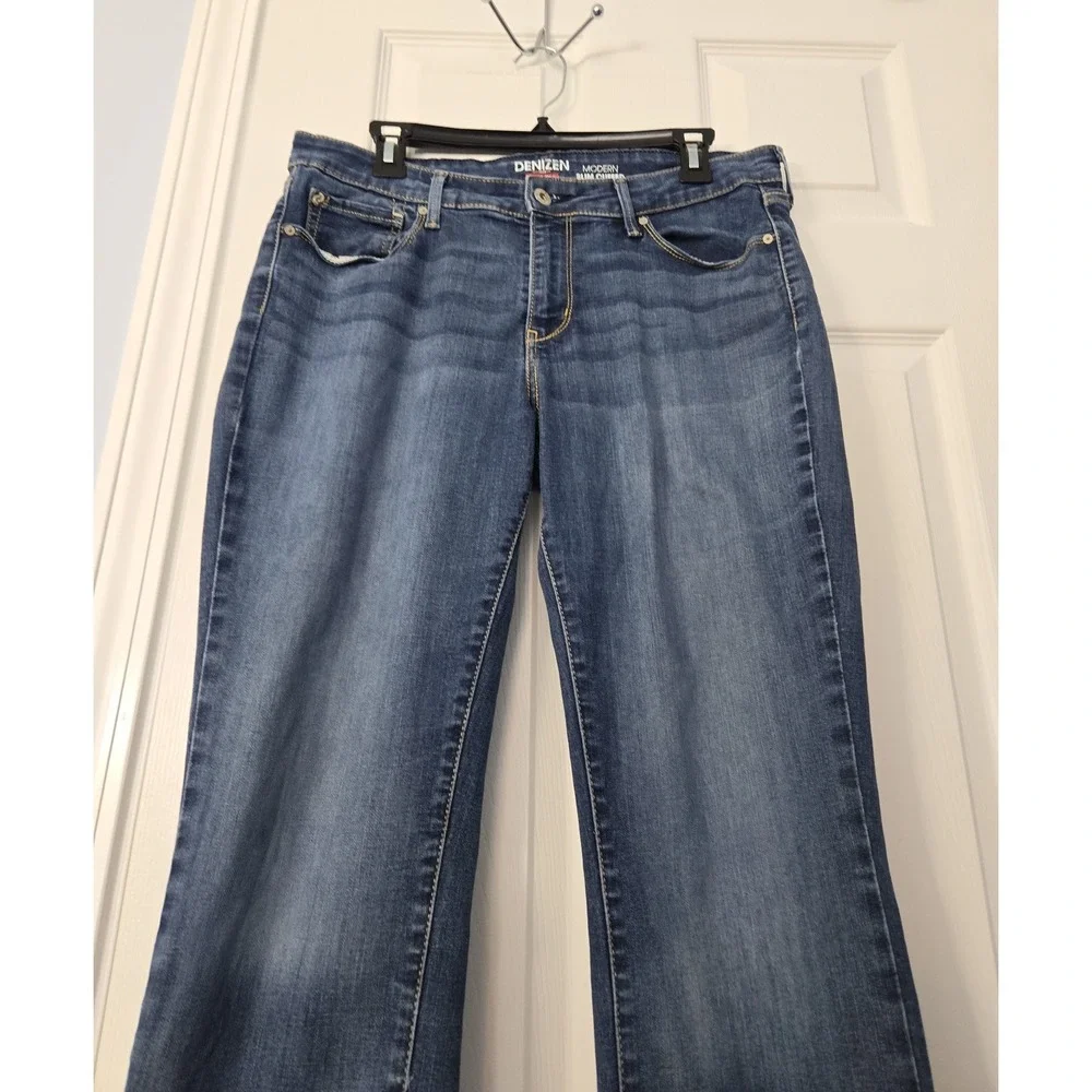 Denizen Levi's Womans Jeans Size 34 Waist Modern Slim‎ Cuffed